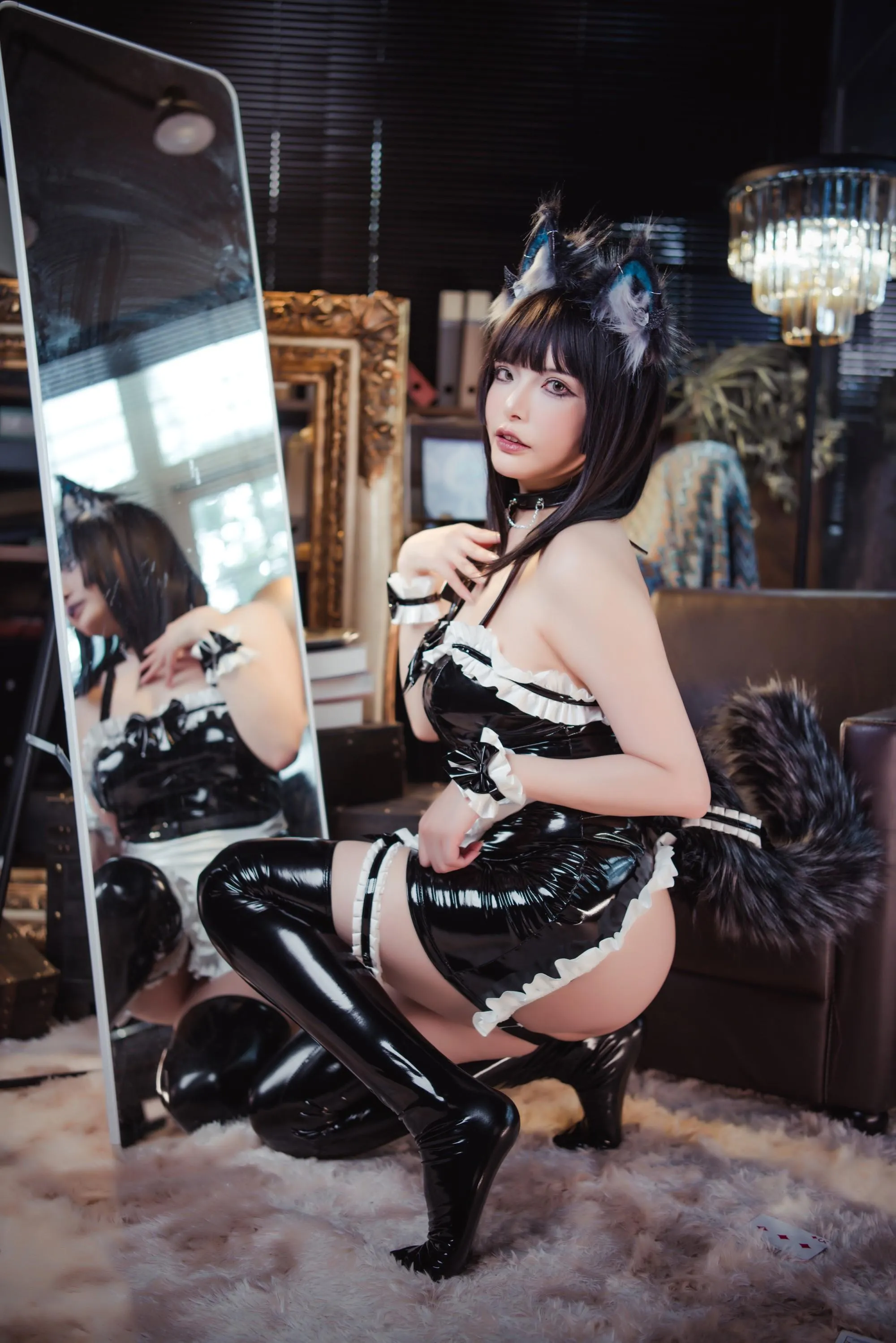秋和柯基 – NO.101 猫女仆 [55P]插图6